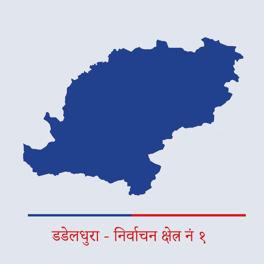 डडेलधुरा - १ नक्सा
