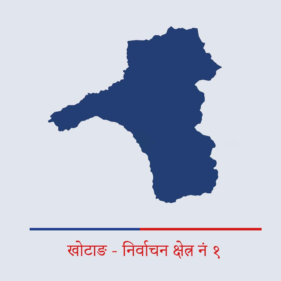 खोटाङ - १ नक्सा