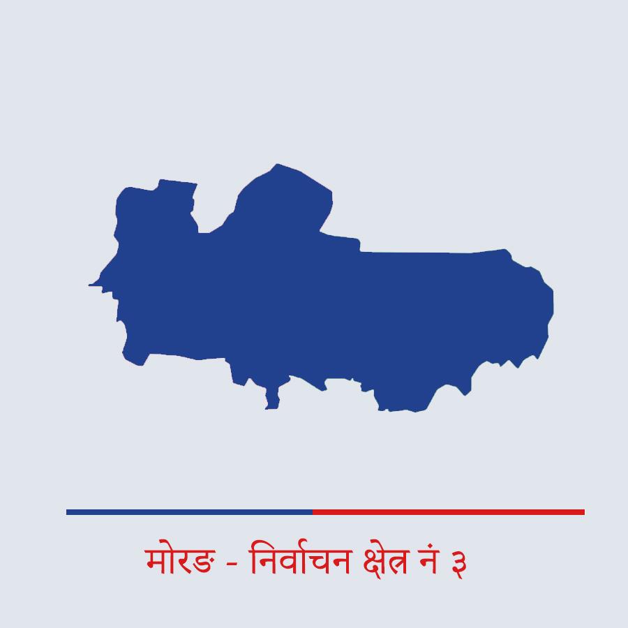 मोरङ - ३ नक्सा