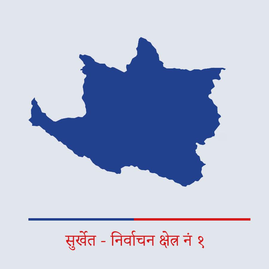 सुर्खेत - १ नक्सा